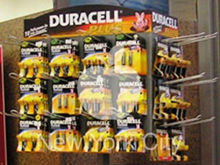 Дисп­лей DU­RACELL для GIL­LETTE GRO­UP