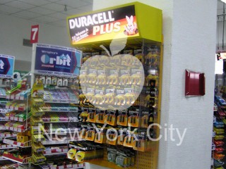 Дисп­лей DU­RACELL для GIL­LETTE GRO­UP