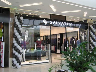Вывеска для бутика SALVATINI